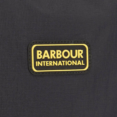 Barbour International Racer Travel Backpack Bag Black
