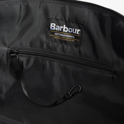 Barbour International Racer Travel Holdall Bag Black