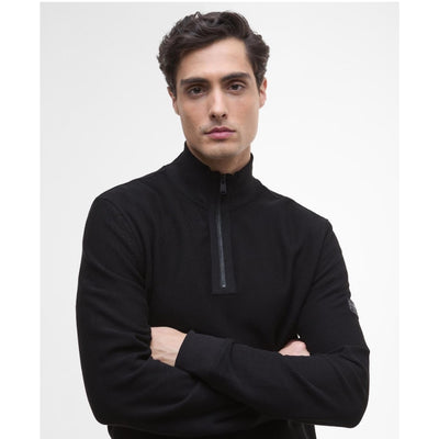 Barbour International Samuel Funnel Neck Black