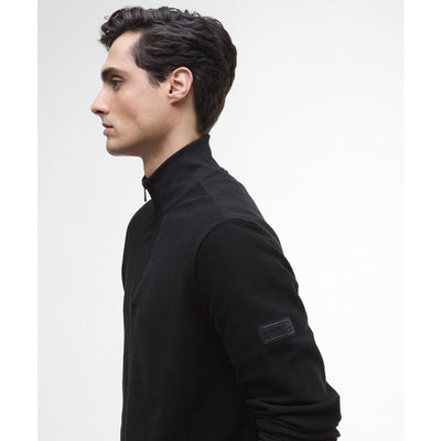 Barbour International Samuel Funnel Neck Black