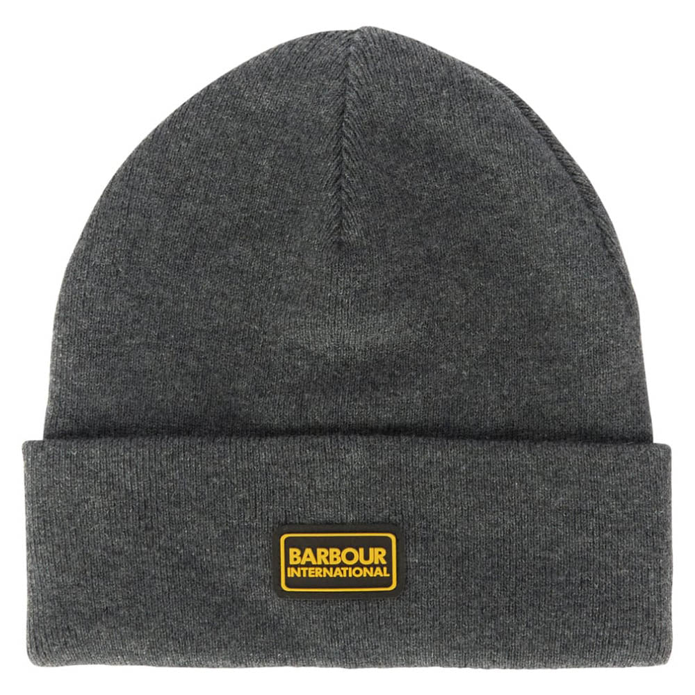 Barbour International Sensor Legacy Beanie Grey Marl Smart Ass