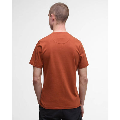 Barbour International Small Logo T-Shirt Dark Ginger