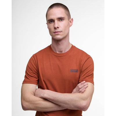 Barbour International Small Logo T-Shirt Dark Ginger