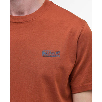 Barbour International Small Logo T-Shirt Dark Ginger