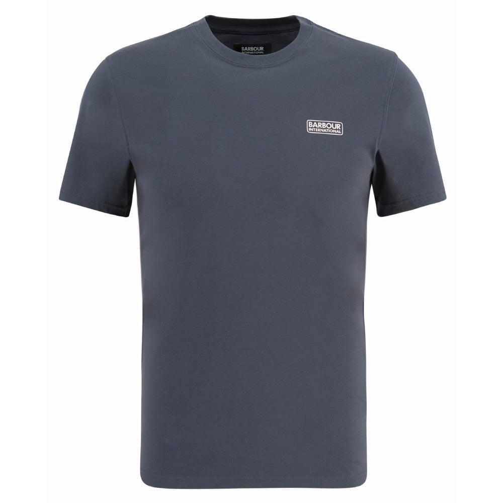 Barbour International Small Logo T-Shirt Storm Grey