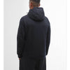 Barbour International Stanley Hooded Quilted Sweatshirt Black
