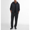 Barbour International Stanley Hooded Quilted Sweatshirt Black