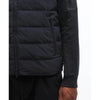 Barbour International Stanley Hooded Quilted Sweatshirt Black