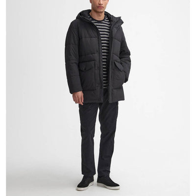 Barbour International Sutley Quilted Jacket Black