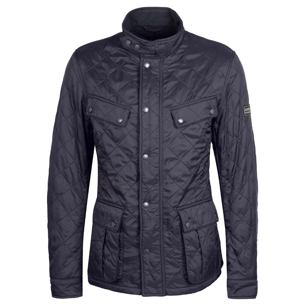 Barbour International Tourer Ariel Quilted Jacket Navy