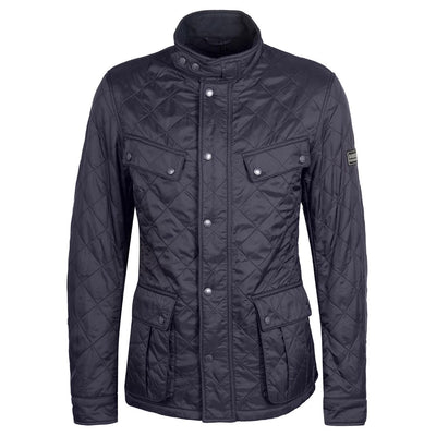 Barbour International Tourer Ariel Quilted Jacket Navy