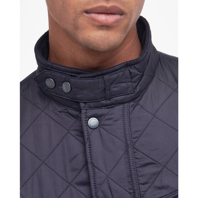 Barbour International Tourer Ariel Quilted Jacket Navy