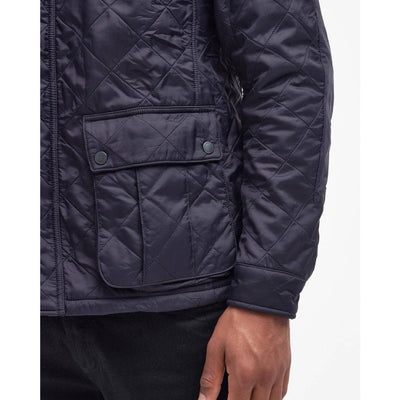 Barbour International Tourer Ariel Quilted Jacket Navy