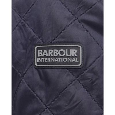 Barbour International Tourer Ariel Quilted Jacket Navy