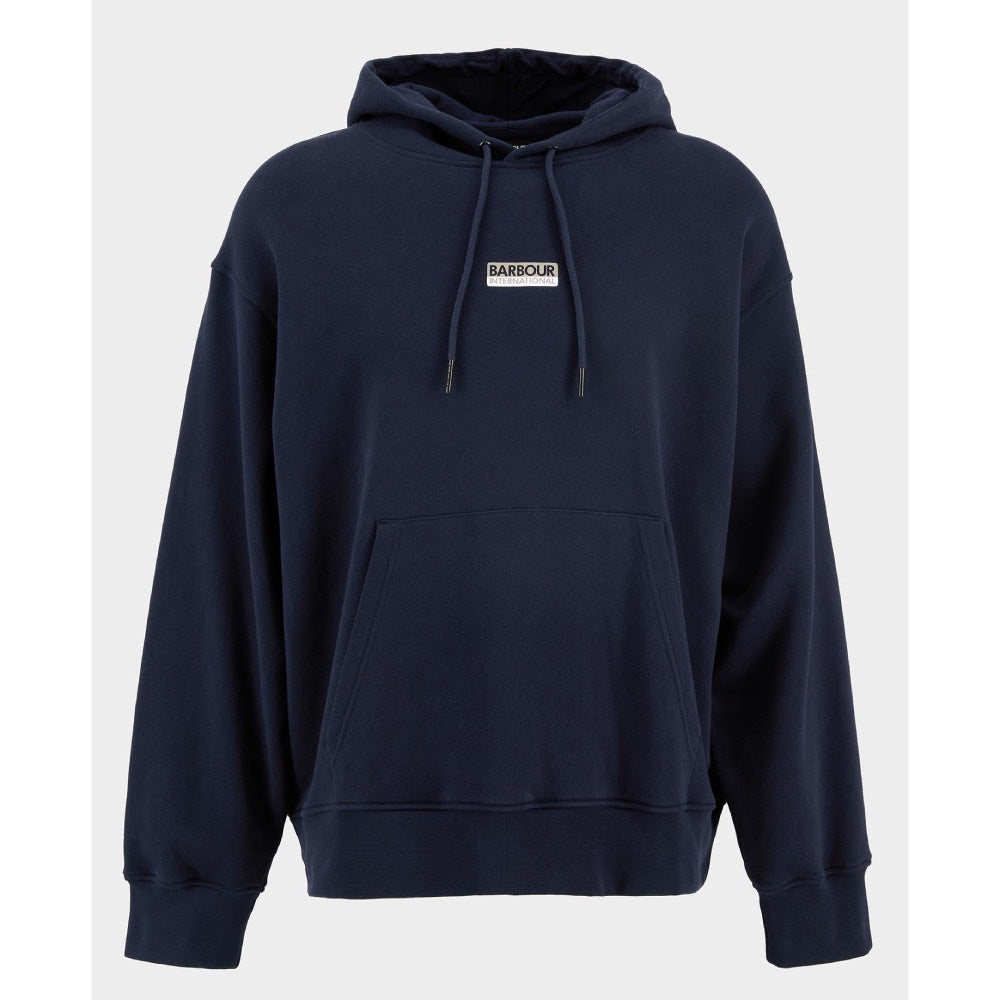 Barbour International Oversized Wendell Hoodie Navy