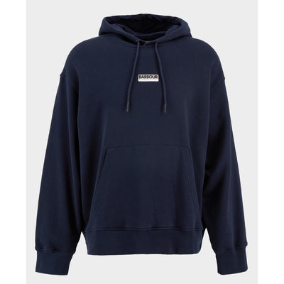Barbour International Oversized Wendell Hoodie Navy