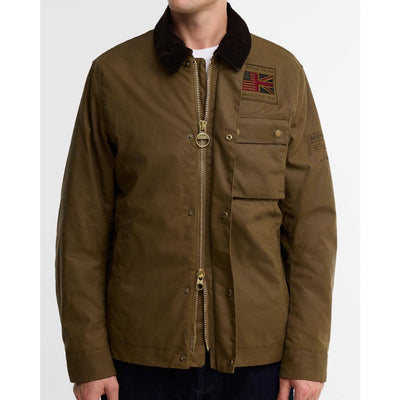 Barbour International Steve McQeen Workers Wax Jacket Sand