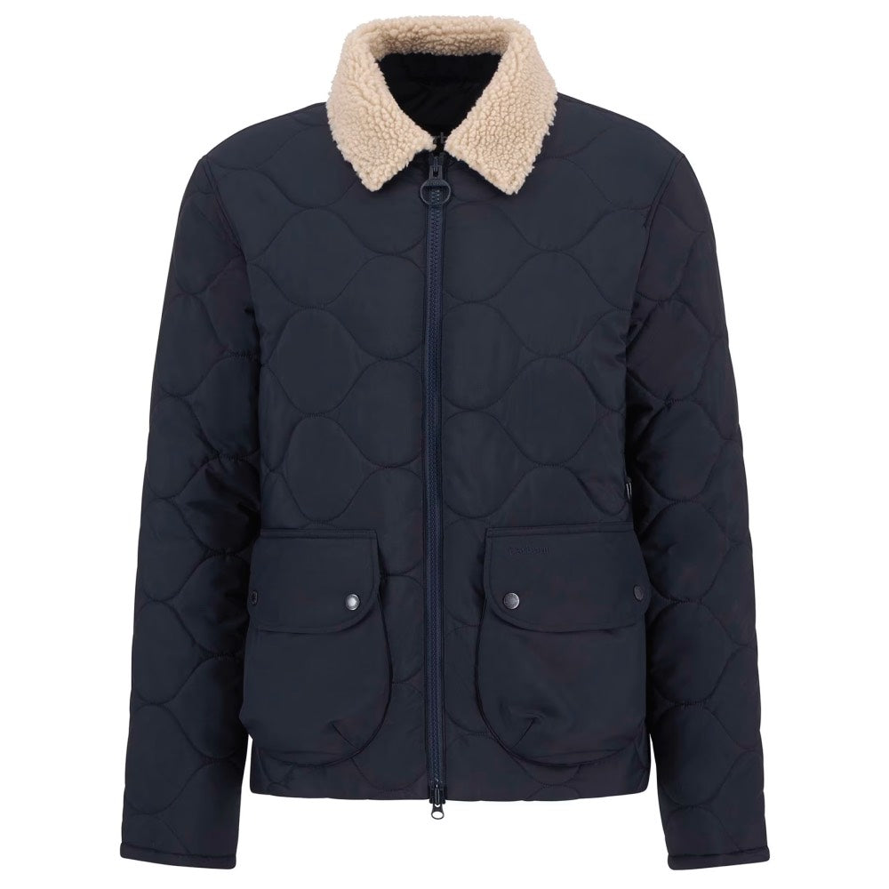Barbour Jig Quilted Jacket Navy