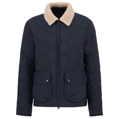 Barbour Jig Quilted Jacket Navy