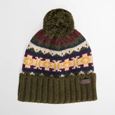 Barbour Men's Kane Beanie & Gloves Gift Set Dark Olive