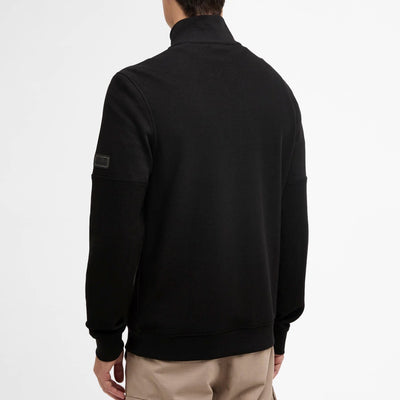 Barbour International Kaspian Quarter-Zip Sweatshirt Black