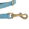 Barbour Leather Dog Lead Blue