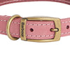 Barbour Leather Dog Collar Pink