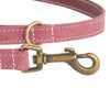 Barbour Leather Dog Lead Pink