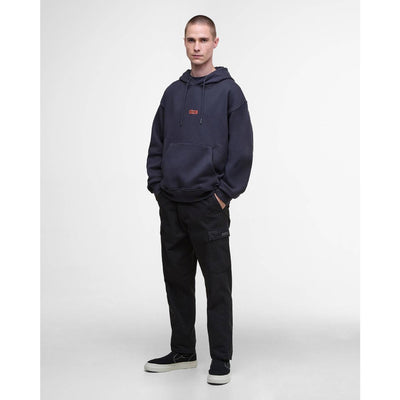 Barbour International Lever Graphic Hoodie Dark Navy