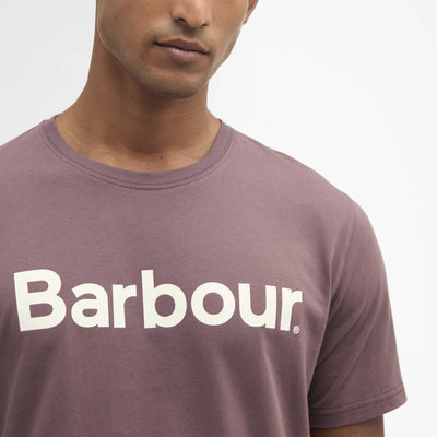 Barbour Logo T-Shirt Peppercorn