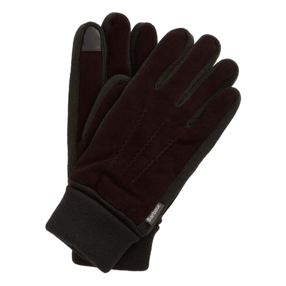 Barbour Magnus Gloves Brown / Olive
