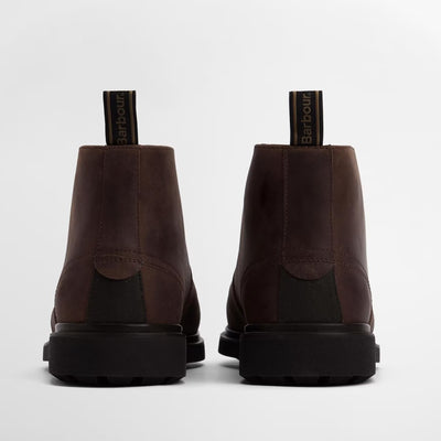 Barbour Meays Chukka Boots Dark Brown