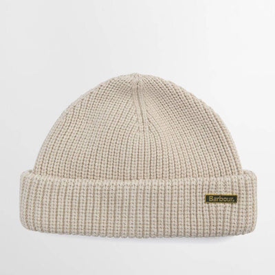 Barbour Mosely Fisherman Beanie Hat Mist
