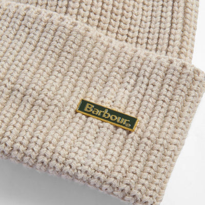 Barbour Mosely Fisherman Beanie Hat Mist