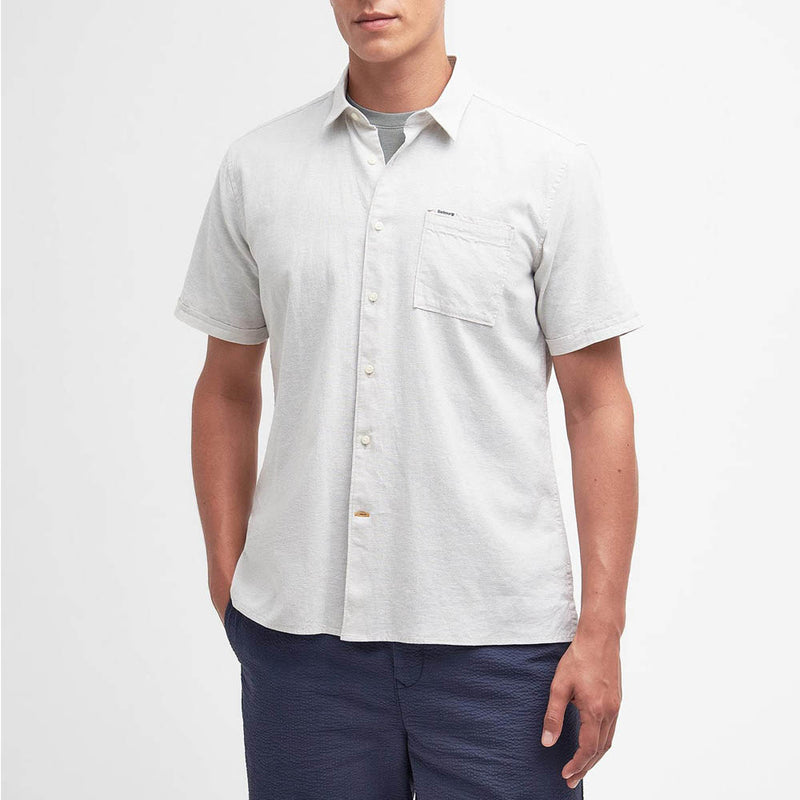 Barbour Nelson Short Sleeve Shirt Mist