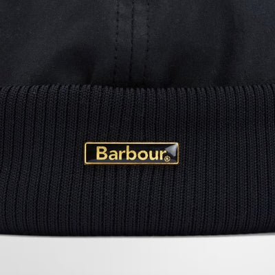 Barbour Oakmoor Wax Docker Hat Black