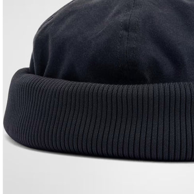 Barbour Oakmoor Wax Docker Hat Black
