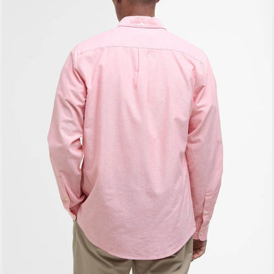 Barbour Oxtown Oxford Tailored Shirt Horizon Orange