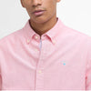 Barbour Oxtown Oxford Tailored Shirt Horizon Orange