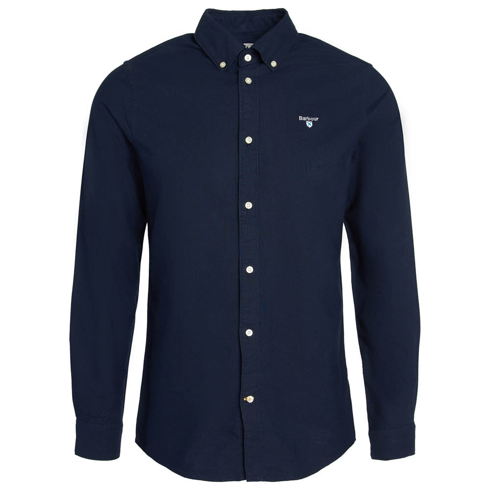 Barbour Oxtown Oxford Tailored Shirt Navy