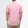 Barbour Oxtown Oxford Tailored Short-Sleeved Shirt Horizon Orange