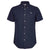 Barbour Oxtown Oxford Tailored  Short-Sleeved Shirt Classic Navy