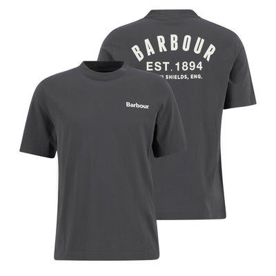 Barbour Packling Relaxed Graphic T-Shirt Asphalt