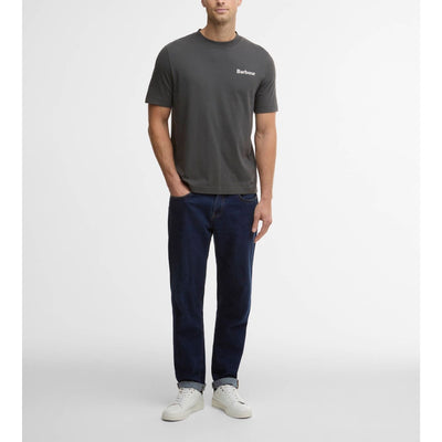 Barbour Packling Relaxed Graphic T-Shirt Asphalt
