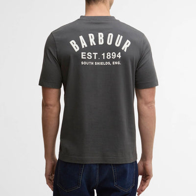 Barbour Packling Relaxed Graphic T-Shirt Asphalt