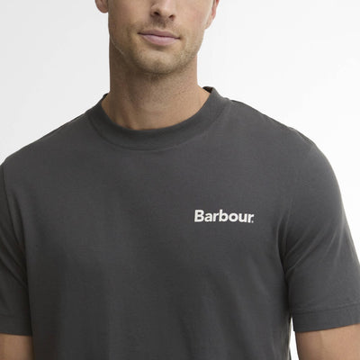 Barbour Packling Relaxed Graphic T-Shirt Asphalt