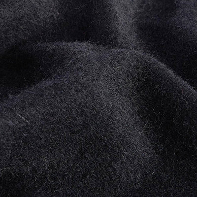 Barbour Plain Lambswool Scarf Black