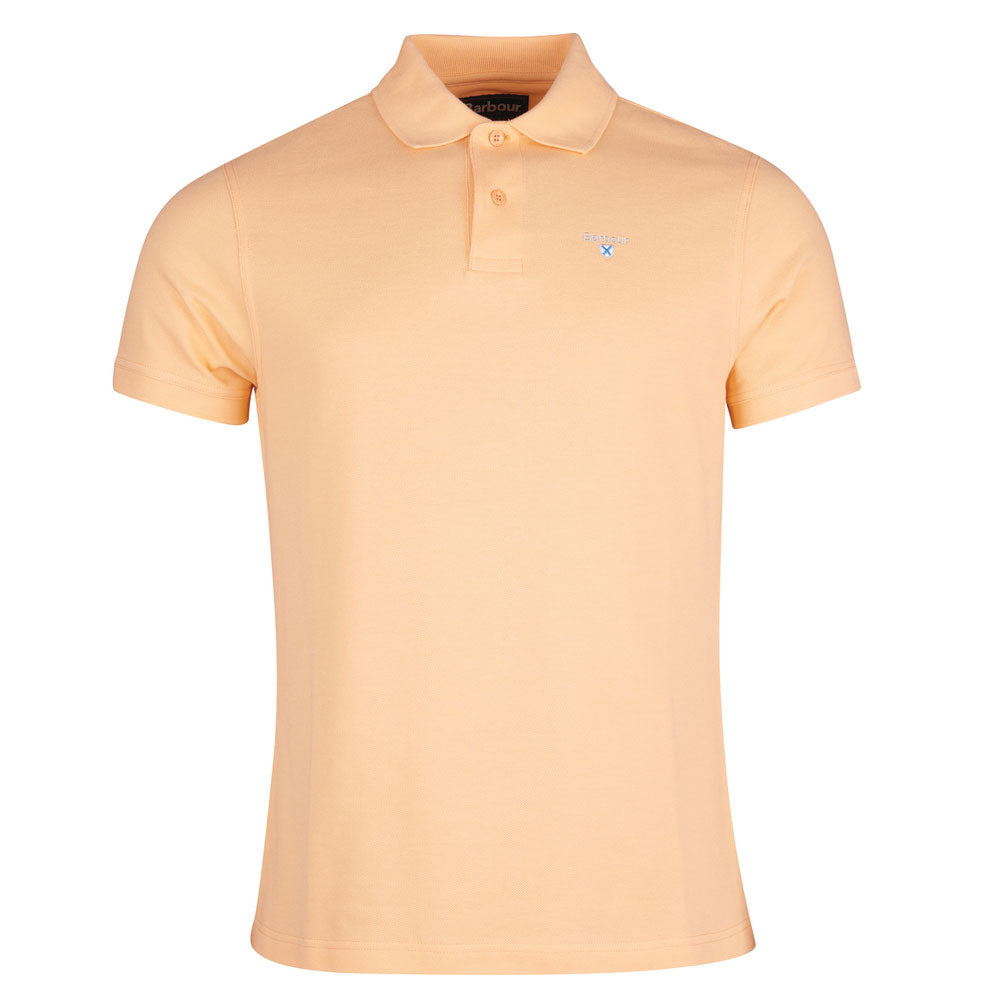 Barbour Sports Polo Shirt Coral Sands