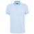 Barbour Essential Sports Short Sleeve Mix Polo Shirt Chambray Blue