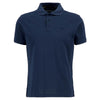 Barbour Premium Tartan Pique Polo Shirt Navy